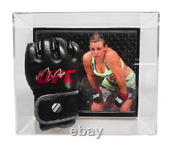 MIESHA TATE CUPCAKE UFC SIGNED GLOVE PHOTO Wall Mount Display Case Pristine COA