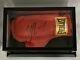 Mike Tyson Signed Full-size Red Everlast Boxing Glove With Display Case Jsa Coa