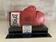 Mike Tyson Signed Red Everlast Boxing Glove With Display Case Beckett Coa Q02425
