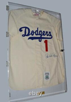 MLB Jersey PEE WEE REESE, COA, UACC RD228, Display CASE Plaque, DODGERS
