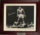 Muhammad Ali Signed Photo 6x6.5 Framed Limited Edition Fossil Watch Cased Coa