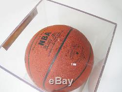 Magic Johnson Signed Autographed Basketball in Display Case with Certificate COA