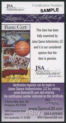 Magic Johnson Signed Basketball with Display Case and Nameplate (JSA COA)