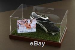 Marco van Basten Signed Football Boot Display Case Holland Dutch Autograph COA
