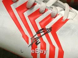 Marcus Rashford Signed Football Boot Manchester United England Display Case COA