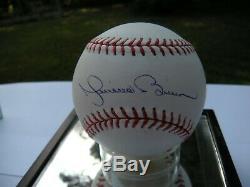 Mariano Rivera autographed baseball with COA HOF 19 with Display Case