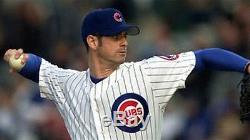 Mark Prior Autographed official MLB Pitching Rubber CUBS 2003 COA & display case