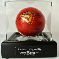 Matthew Hoggard Signed Autograph Cricket Ball Display Case Sport PROOF & COA