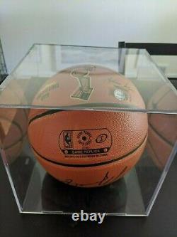 Michael Jordan Signed/Autographed Basketball with COA and Display Case