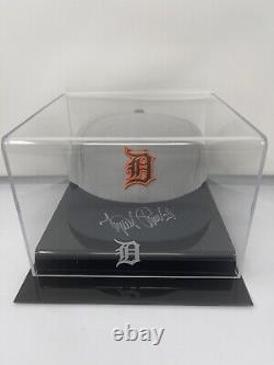 Miguel Cabrera Game Used 2013 Hat MLB Hologram Beckett COA With Display Case