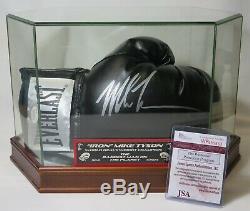 Mike Tyson Authentic Signed Right Hand Boxing Glove JSA COA With Display Case