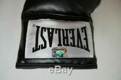 Mike Tyson Hand Signed Everlast Boxing Glove in display case with COA auto HOF