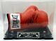 Mike Tyson Signed Autographed Boxing Glove With Custom Silver Display Case + Coa