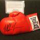 Mike Tyson Autographed Boxing Glove (left) With Custom Display Case And Coa