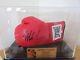 Mike Tyson Hand Signed Boxing Glove In Display Case With Gold Plaque-coa