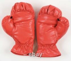 Mike Tyson signed glove. Pair In Display Case With Hand Wrap. COA- JSA
