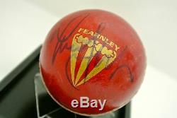 Mitchell Johnson Signed Autograph Cricket Ball Display Case Australia & COA