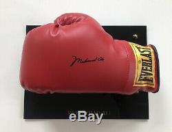 Muhammad Ali Autographed Signed Everlast Boxing Glove with COA & Display Case