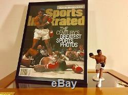 Muhammad Ali MINT Signed Boxing Glove PSA COA & FREE $80 Oak Glass Display Case