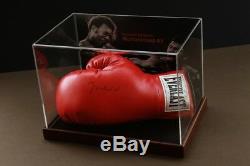 Muhammad Ali Signed Boxing Glove Display Case Online Authentics Autograph COA