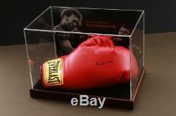 Muhammad Ali Signed Boxing Glove Display Case Online Authentics COA Autograph