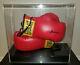 Muhammad Ali Authentic Signed Autographed Boxing Glove With Display Case And Coa