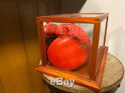 Muhammad Ali autographed Everlast boxing glove with display case & COA