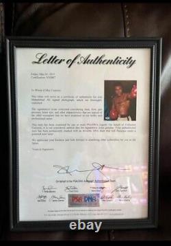 Muhammad Alli, Joe Frazier Autographed Display, COA, One Of A Kind 1/1