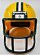 Multi Signed By 7 Green Bay Packers Franklin Display Helmet Withcoa