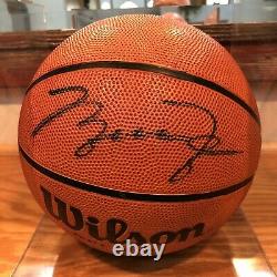 NBA Michael Jordan Signed / Autograph Wilson Basketball with COA & Display Case
