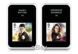 NEW Harry Potter Stamp Set In Deluxe Display Case With CoA Ltd Ed Only 2500
