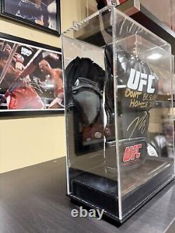 NICK DIAZ Signed UFC GloveDon't Scared Homie 209 PSA/DNA COA WITH DISPLAY CASE