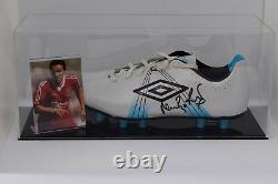 Neil Ruddock Signed Autograph Football Boot Display Case Liverpool AFTAL COA