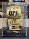 Nick Diaz Gold Ufc Glove Jsa/coa Smoke Weed Everyday 420 With Display Case