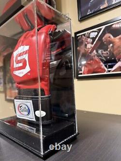 Nick Diaz Signed (fairtex) Strike Force Mma Glove In Display Case Comes Jsa/coa