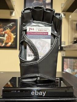 Nick Diaz UFC Signed Glove JSA/COA With Display Case