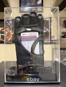 Nick Diaz Ufc Glove Jsa/coa Smoke Weed 420 With Display Case