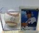 Nolan Ryan Autographed Baseball With Display Case And Coa Including Card