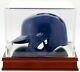 Nolan Ryan Signed Rangers Mini-batting Helmet With Display Case (psa Coa)