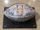 Oakland Raiders Super Bowl Xi Team Signed Football With Display Case And Coas