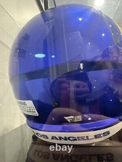 Odell Beckham Jr. Rams Signed LVI Champions Helmet + Display Case + Fanatics COA