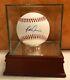 Pete Alonso Signed Baseball Withsteiner Display Case Fanatics Coa