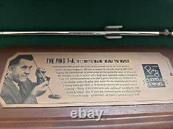 PING 50th Anniversary 1-A Gold Putter With Display Case & COA 252/1000 Rare