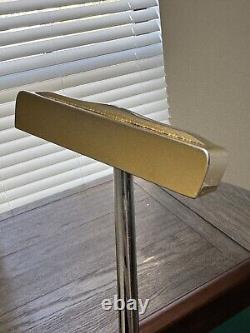 PING 50th Anniversary 1-A Gold Putter With Display Case & COA 252/1000 Rare