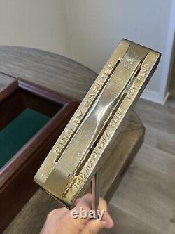 PING 50th Anniversary 1-A Gold Putter With Display Case & COA 252/1000 Rare