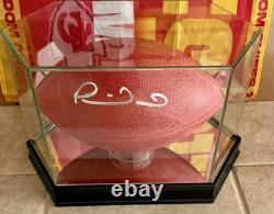 Patrick Mahomes Autographed Football From Super Bowl LV withdisplay-Beckett COA