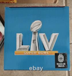 Patrick Mahomes Autographed Football From Super Bowl LV withdisplay-Beckett COA