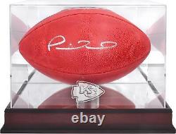 Patrick Mahomes Chiefs Football Logo Display Case Item#13874362 COA