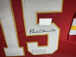 Patrick Mahomes Signed Jersey Withdisplay Case And Coa By Five Star