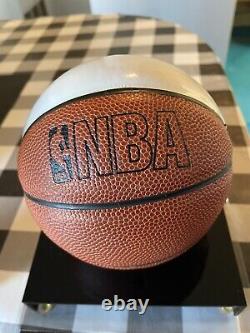 Pau Gasol signed mini basketball with coa (JSA) and display case. Go Lakers